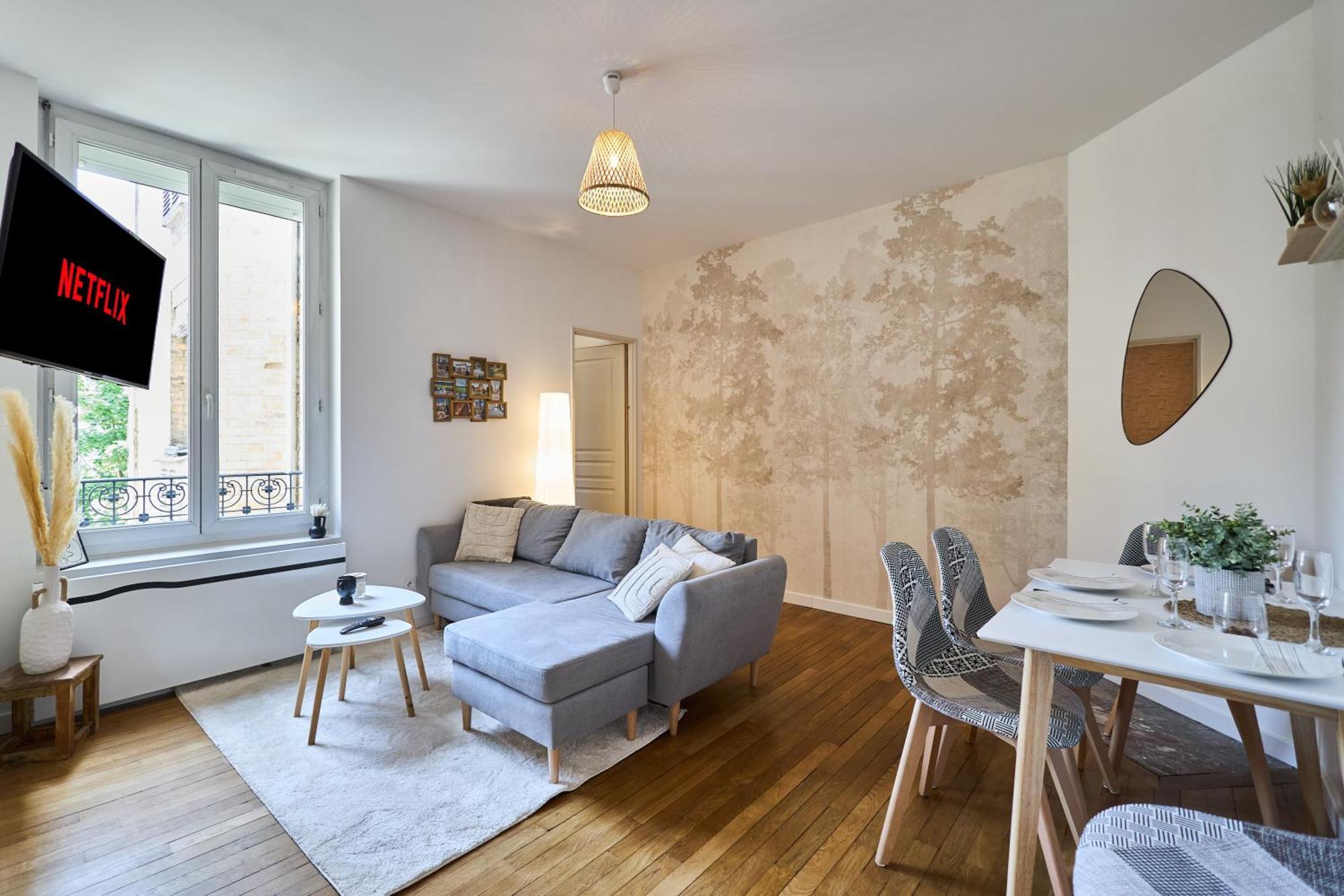 Appartement The Winter, Netflix, Downtown, Quiet & Comfortable *